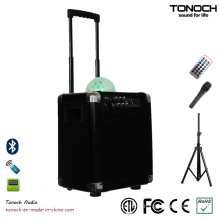 8 Inches Plastic Portable PA System Speaker Box with Battery